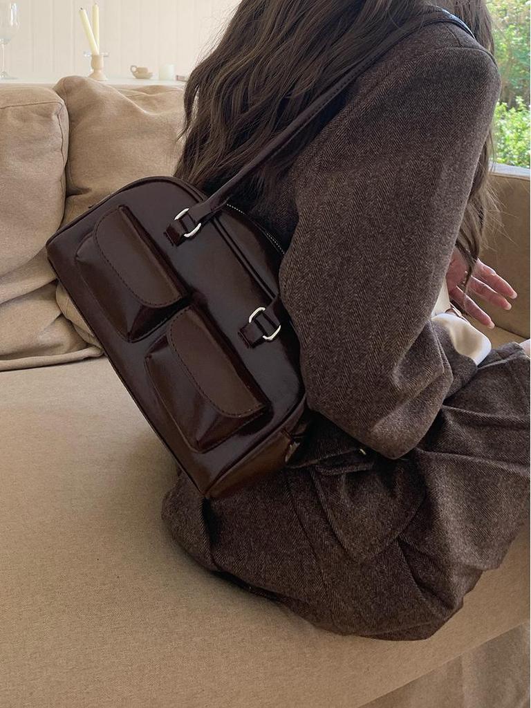 Нишевая корейская сумка-тоут под мышкой 2025 - Женская универсальная сумка большой вместимости для поездок на работу на весну/лето