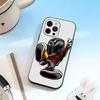 Крутой байкер Чехол для телефона Для iPhone 17,16,15,14,13,12,11 Plus,Pro Max,XS,Мягкий силиконовый черный чехол