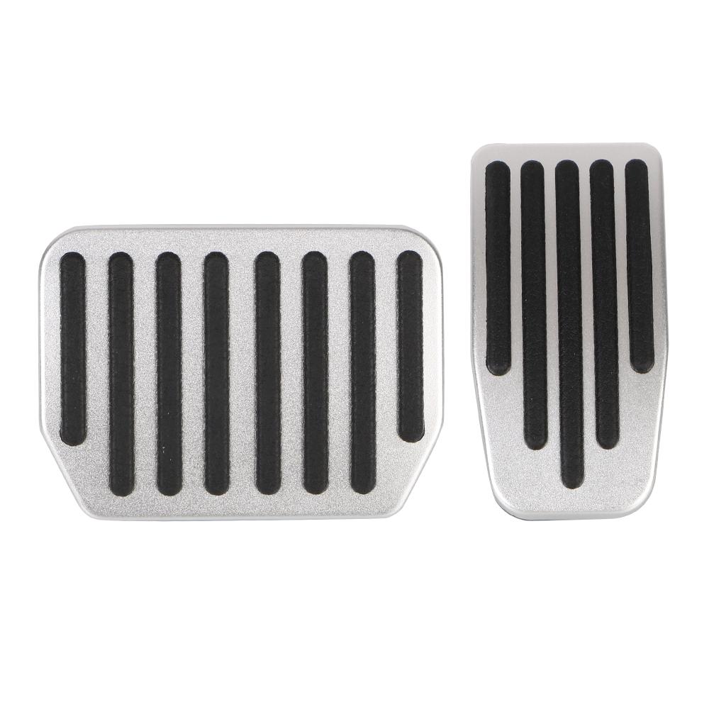 Для Tesla Model 3Y Детали интерьера из алюминиевого сплава Педаль тормоза и газа Накладки на педали автомобиля 2 шт./компл. Педаль тормоза, газа и отдыха