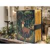 Охотник Кожаный Гримуар:  Блокнот Stag для колдовства, винтажный кожаный журнал ручной работы