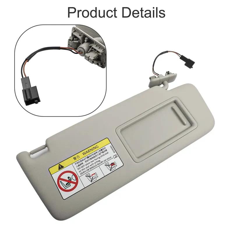 For Golf MK7 For Jetta MK7 Mirror Sun Visor Sun Visor Automotive Accessory Easy tallation Factory Specifications