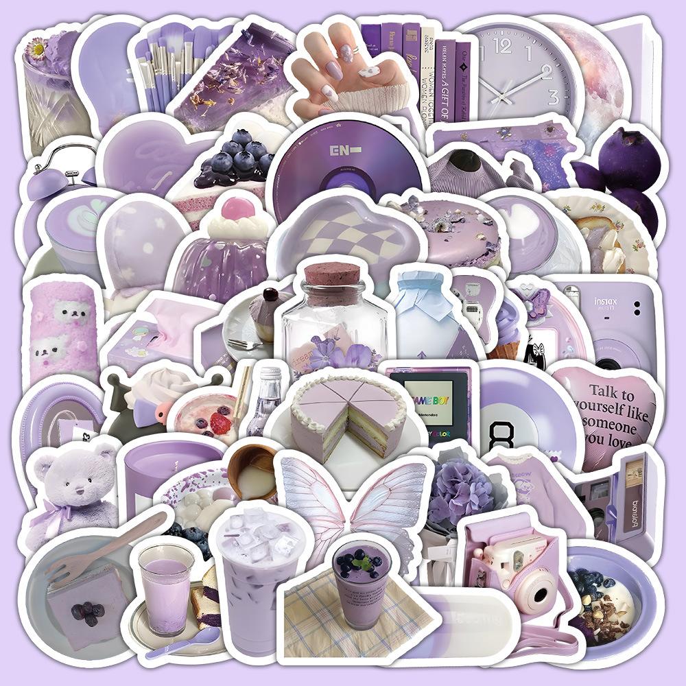 Милая наклейка с кошкой, креативная наклейка с изображением черного котенка Kawaii, играющего с милой канцелярской наклейкой для декоративного альбома своими руками