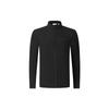 Solid Color Stand Collar Golf Jacket Men Jackets Deep-Black A11M345502FBK