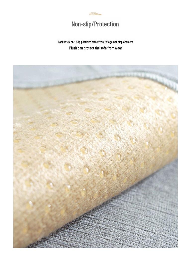 Универсальный нескользящий чехол для дивана из шенилла на все сезоны - Высококачественная подушка из массива дерева и палисандра