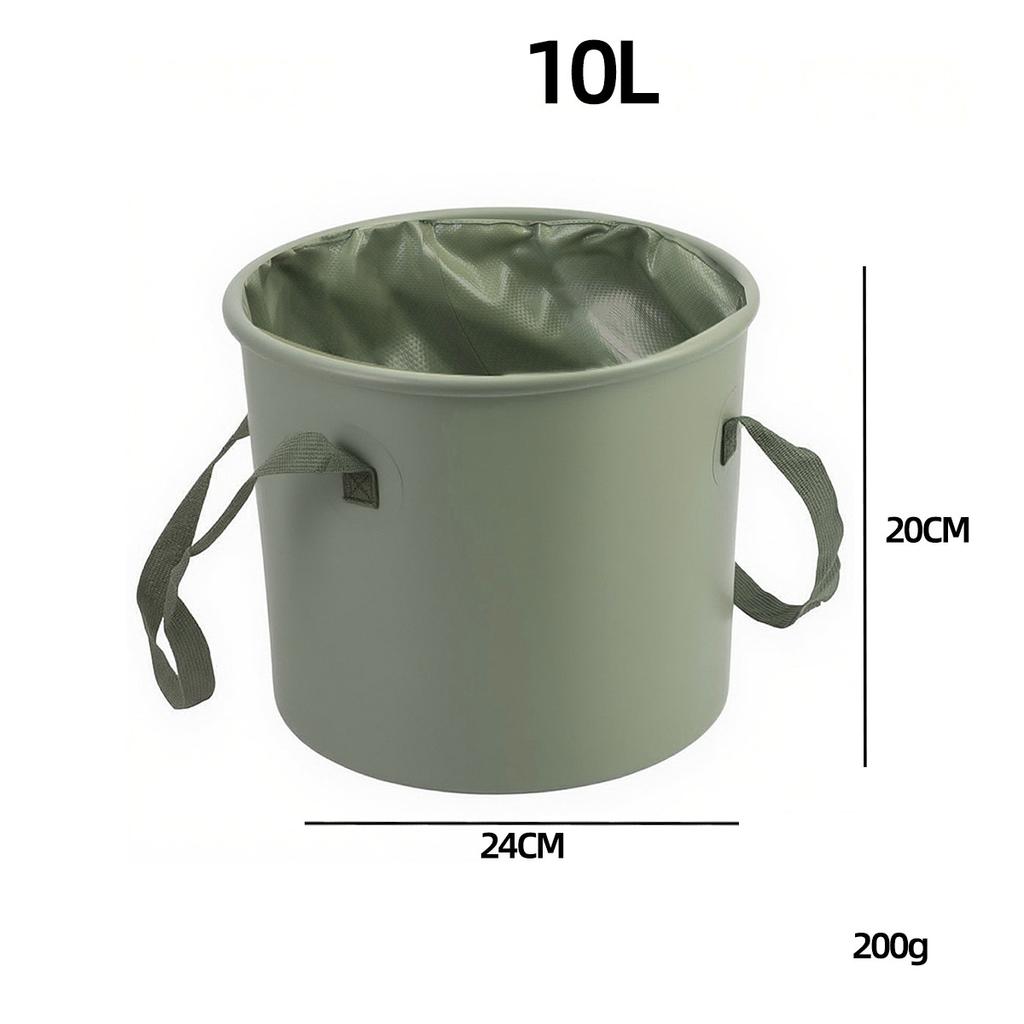 20 л Складное ведро для воды для кемпинга на открытом воздухе, Вместительное Портативное ведро для рыбалки, Складное ведро для хранения для путешествий на автомобиле, Контейнер для хранения воды