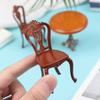 1/12 Wood Dollhouse Miniature Wooden Furniture Miniature Round Stool/Table