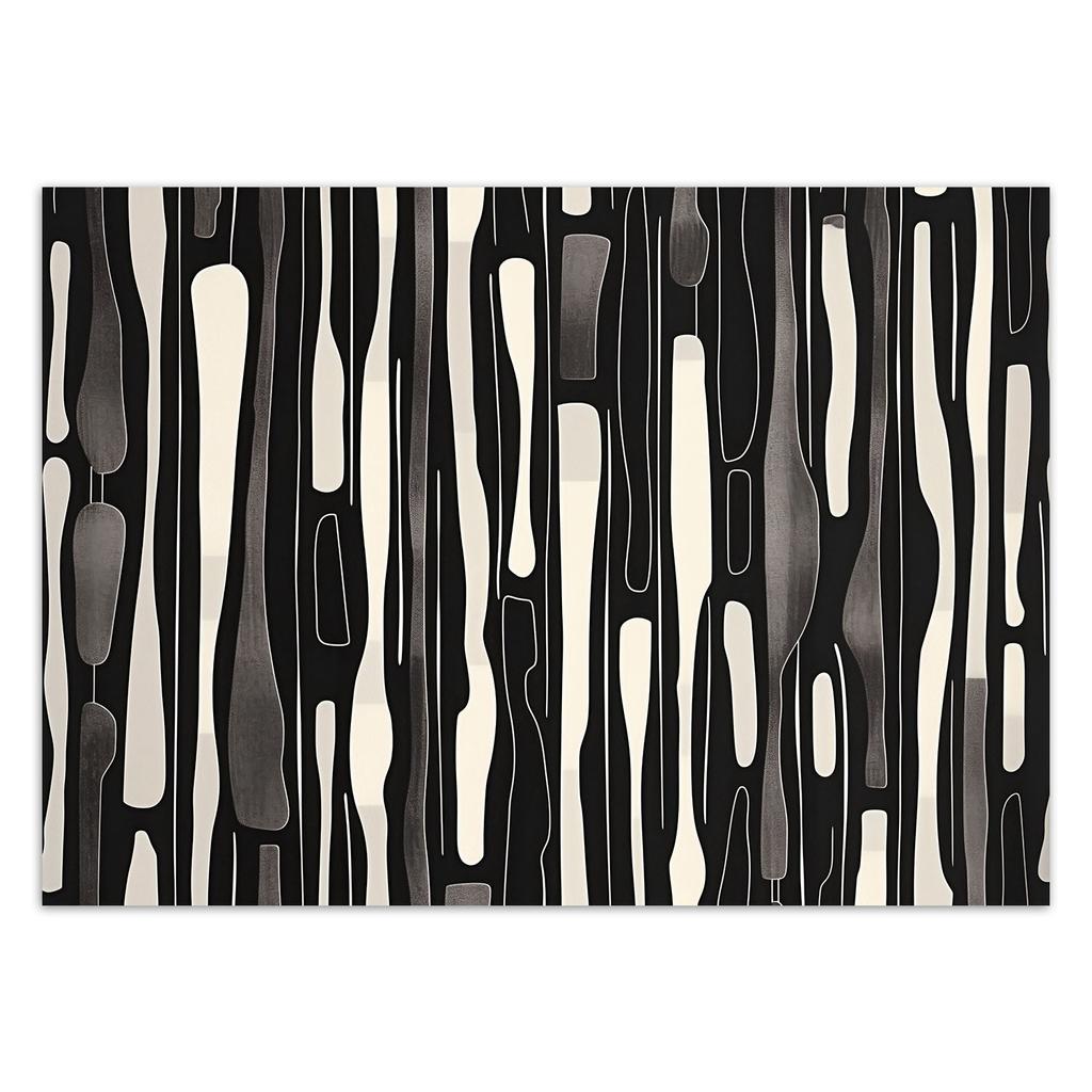 Wallpaper Black and white abstraction