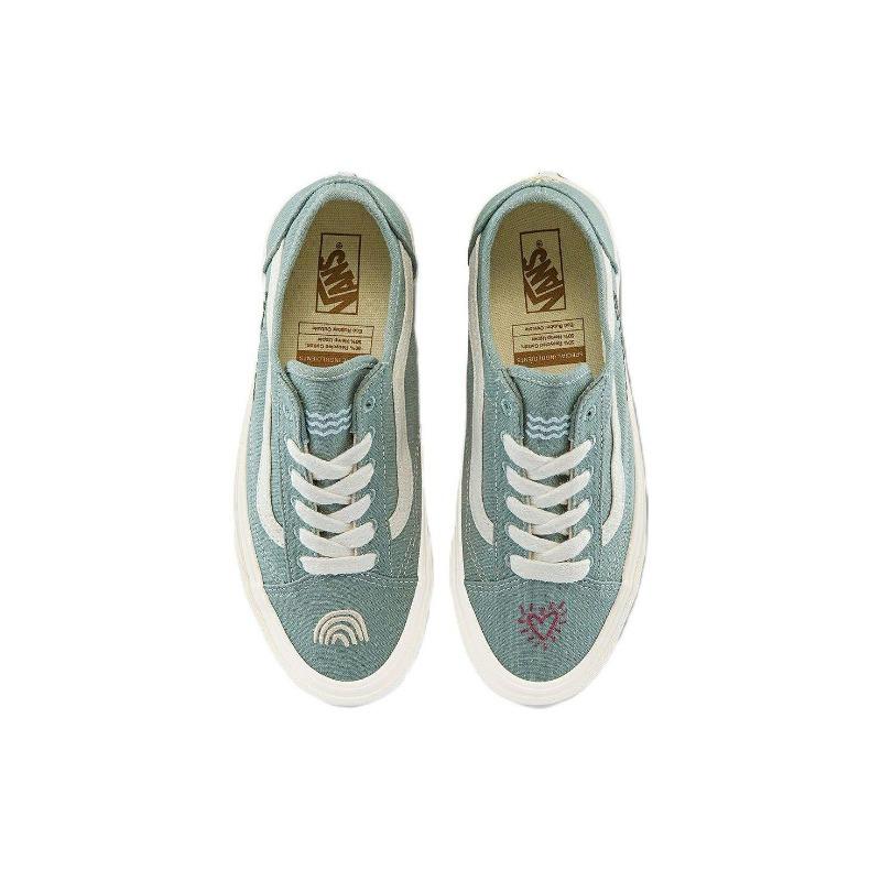 Vans Унисекс низкие кеды Old Skool Tapered зеленые VN0A54F4AST