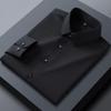 Высококачественные мужские рубашки, мужская серия Mulberry Silk, повседневные рубашки с длинными рукавами, летние ледяные драпировки, рубашки, не требующие глажки