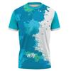 Lightning Tshirt for Men Badminton Tennis Series Quick Drying 3D Print Sweatshirt Sportswear Comfortable O-Neck Short Sleeve Tee