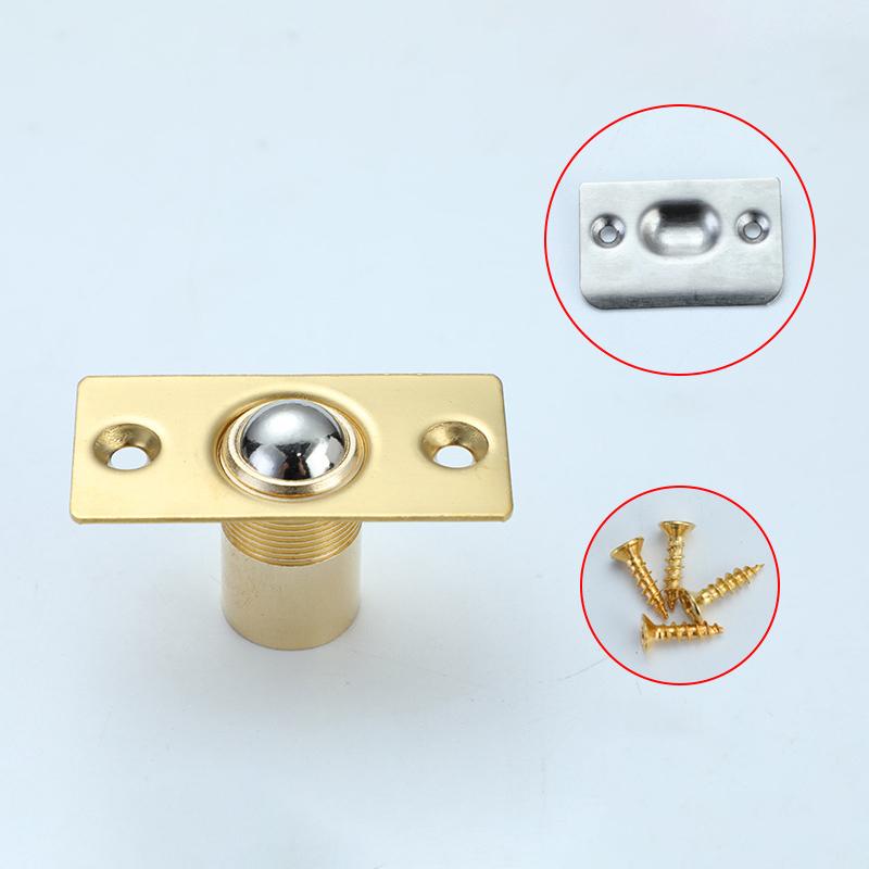 1 комплект регулируемых пружинных шариковых защелок для надежной защелки двери шкафа с ответной планкой и винтами для шкафов и шкафов