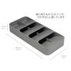 Joseph Joseph Cutlery Case, Tray, Storage, Drawer Organizer, Kitchen Drawer Organization, Wide, Gray [Authentic] 85152