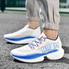 Новая мужская обувь Дышащая сетчатая поверхность повседневная обувь низкий верх амортизирующая спортивная обувь мужская трендовая нескользящая обувь для бега