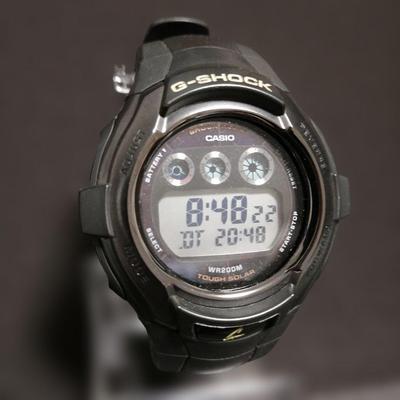 Б/у Солнечные часы CASIO G-SHOCK G-7301B