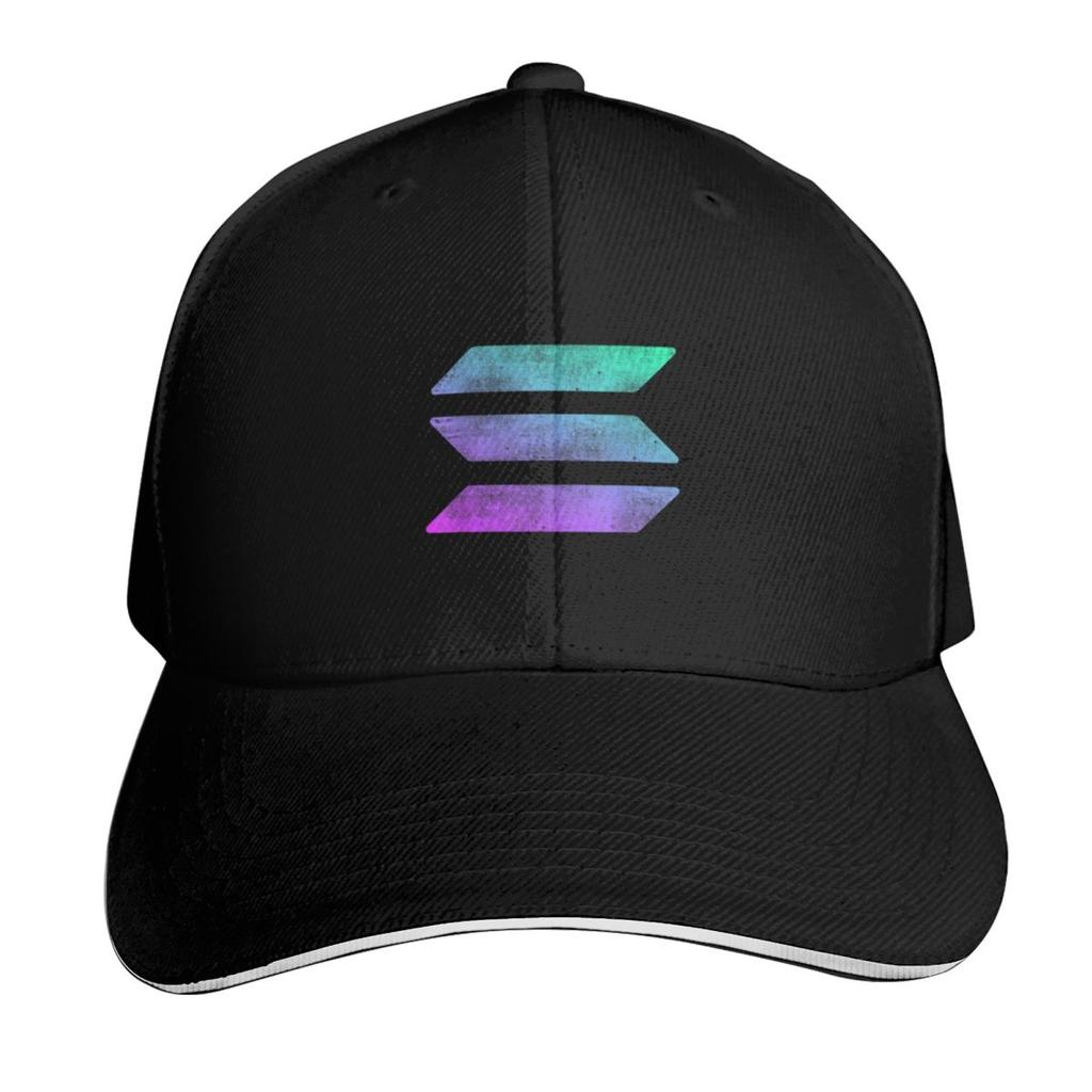 Solana cryptocurrency Solana SOL Baseball Cap tea Hat Anime Funny hats Beach Outing Hats Unisex Womens
