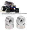 4 Pcs 1in RC Wheel Hub Lightweight   RC Car Replacement Metal Wheel Rims for Upgrade