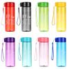 500ML Outdoor Portable Plastic Sports Water Bottle Transparent Coffee Juice Cup Drinking Cup