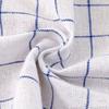 5PCS Quick Drying Kitchen Tea Towels Reusable Stripes Rags Checkered Kitchen Towels  Washing Dishes