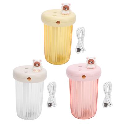 Мини-увлажнитель USB Настольный увлажнитель Двойное распыление Емкость резервуара 240 мл Портативный Маленький увлажнитель для