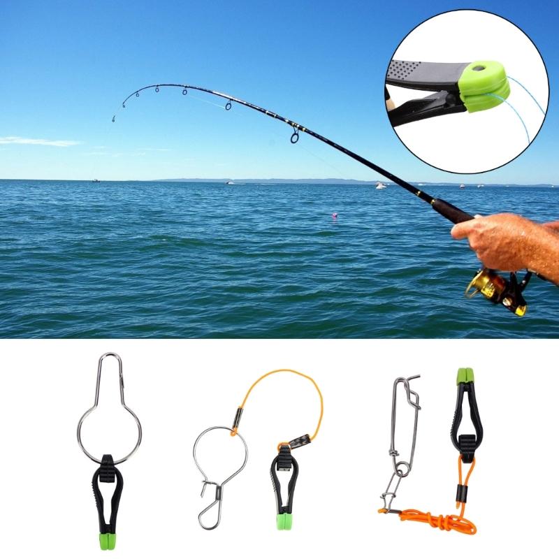 Мини Power Grips Зажим для отпускания лески Downrigger Защелка Зажим Аксессуары для лески Рыбалка Прочный
