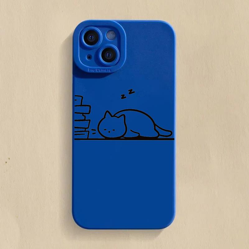 Забавный Чехол для Телефона с Парой Животных Кошек Для Samsung Galaxy S26 S25 S24 S23 S22 S21 Ultra Plus FE A16 A26 A32 A56 Мягкий Чехол