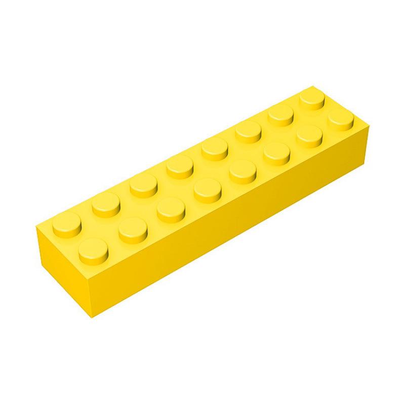 50g 3007-Compatible MOC Technic Parts 2x8 Basic Building Blocks