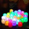 LED Candles Plastic Material Romantic Style Smoke Free Tea Lights Battery Operated for Indoor