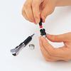 Shachihata Replacement Name Stamp Head for Name Pen Sanada 9mm Vermilion Ink Block Style Font X-GPS