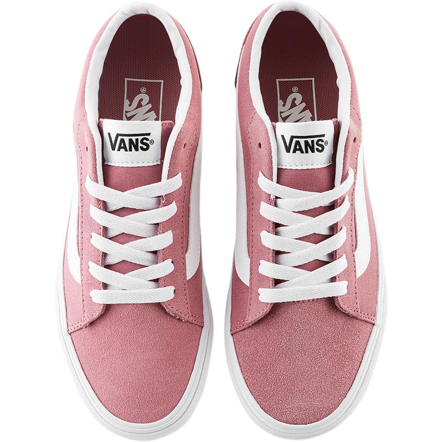 Vans Vero LS Удобные Ретро Скейтбордические Кроссовки Женские Кроссовки Розовые Белые VN000VA3FOD