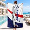 1PC Bo-eing Microfiber Beach Towel, Soft Lightweight And Quick-Dry, Ideal for Summer Travel, Beach Essential, Swimming Pool Gift