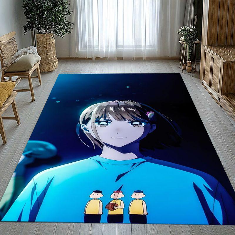 Аниме Синяя Коробка Ao No Hako Love Hina Мультфильм Гостиная Нескользящий Ковер для Пола Мягкий Ковер для Спальни Детского Дивана, Домашний Декор Придверный Коврик