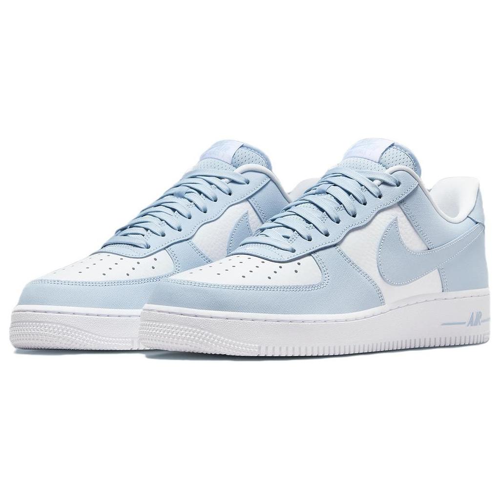 Nike Air Force 1 07 Light Armory Синие мужские кроссовки белые FZ4627-400