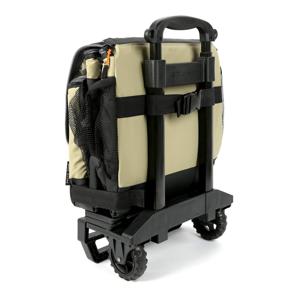 Titan Deep Freeze 40L Soft Cooler Box Can with Rolling (50+10 Capacity, Wheels, Cooler)