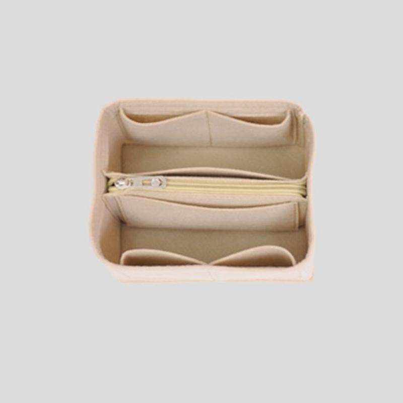 Portable Handbag Felt Insert Bag Makeup Cosmetic Bags Inner Bucket Bags Storage Organizer Tote