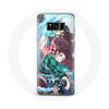 Case for Samsung Galaxy S8 Plus Tanjiro and Nezuko Demon Slayer Kimetsu No Yaiba Anime