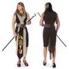 Man Egyptian Costume Set Women Egypt Queen Outfit Egyptian Collar Wristbands Belt Decorations for Halloween Cosplay