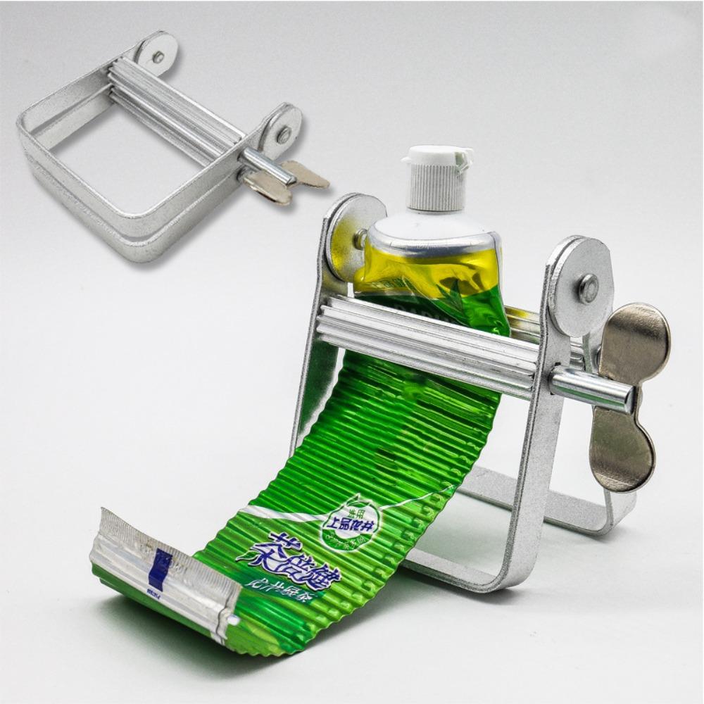 Rolling Tube Wringer Aluminum Cosmetic Paint Extruder Metal Toothpaste Squeezer Bathroom Supplies