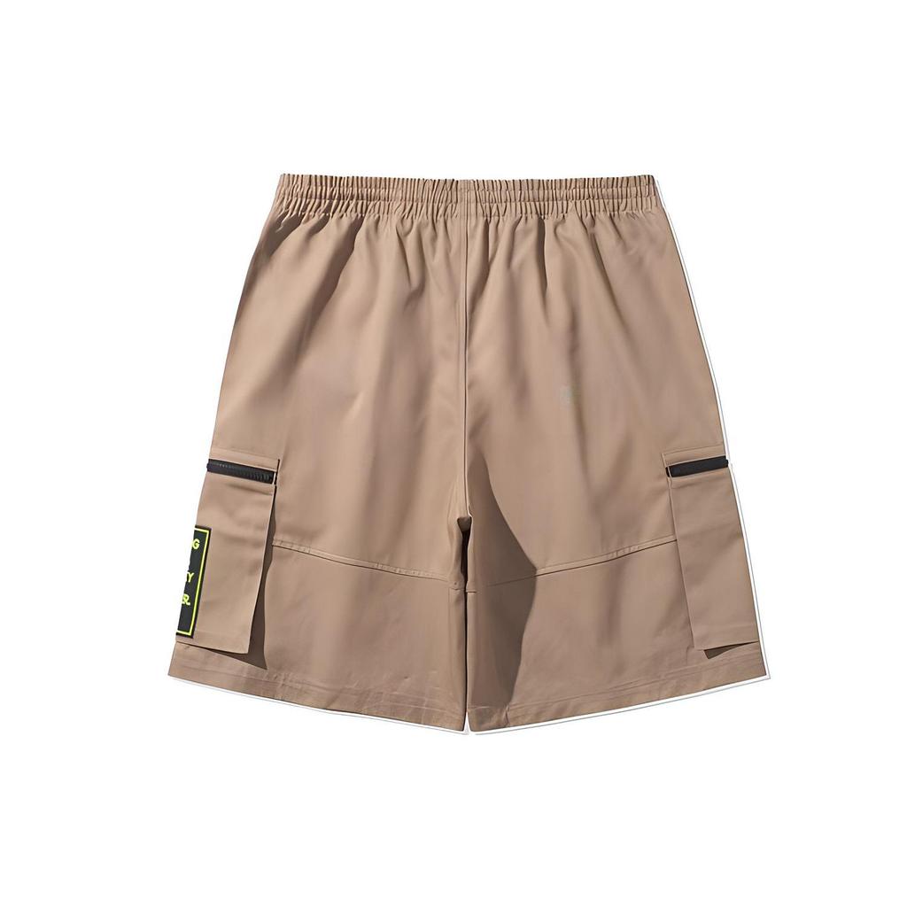 Спортивные шорты Li Ning мужские имбирно-коричневые умеренные AKSQ137-1