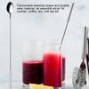 1Pc Stainless Steel Teardrop Bar Spoon Long Hanlde Drink Mixing Cocktail Stirrer Spoons