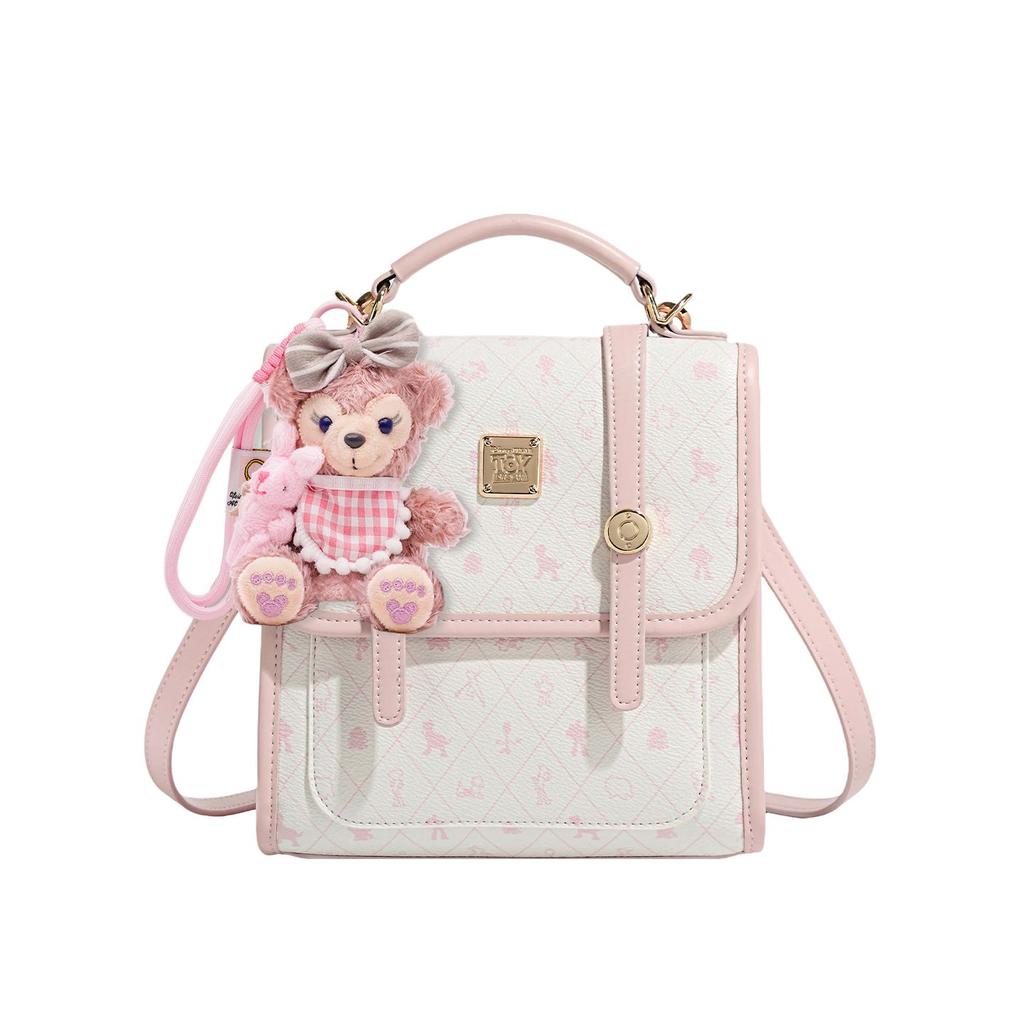 Disney X Toy Story Collaboration Full Print Sweet Cute Fashionable Tote Bag Women Handbags Multi-color BMK-73229
