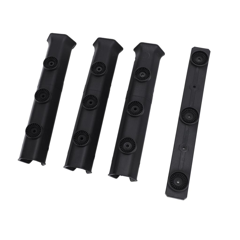 Настенный держатель для удочки, пластиковый кронштейн для удочки, стойка для хранения трубчатых звеньев с винтовым креплением