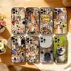 Чехол для телефона Shiba Inu для iPhone 17, 16, 15, 14, 13, 12, 11 Plus, Pro Max, Другие Мягкий Черный Чехол