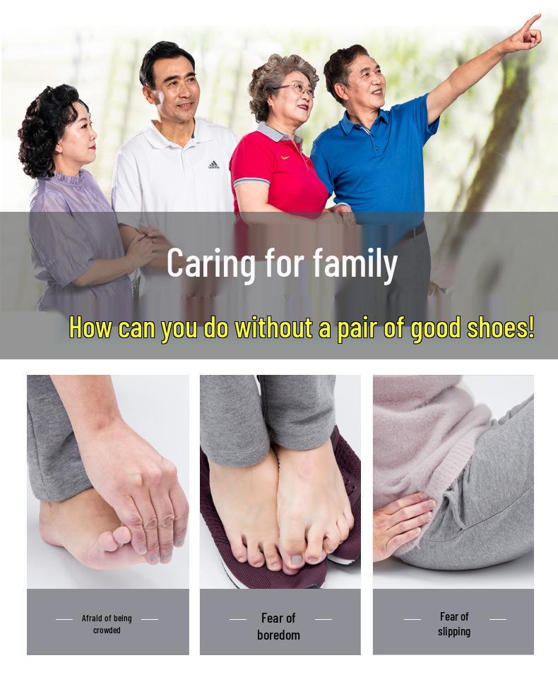 Женская легкая нескользящая обувь для ходьбы - Дышащая, удобная, спортивная повседневная для пожилых