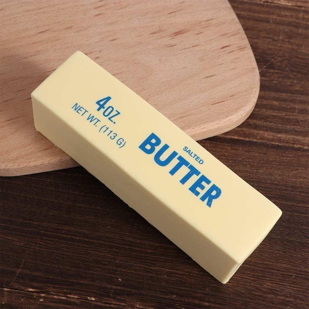 Sensory Soft Slow Rebound Butter Stick Release Hand Realistic Butter Sticks Children