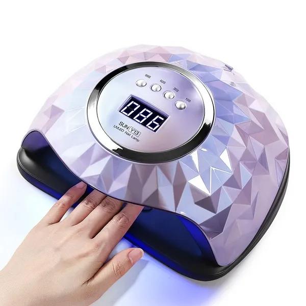 New Upgrade UV Nail Dryer Lamp with Automatic Sensor 57 UV LED Light for All Gels 248W 4 Timer Professional Manicure Pedicure Nail Epuipment