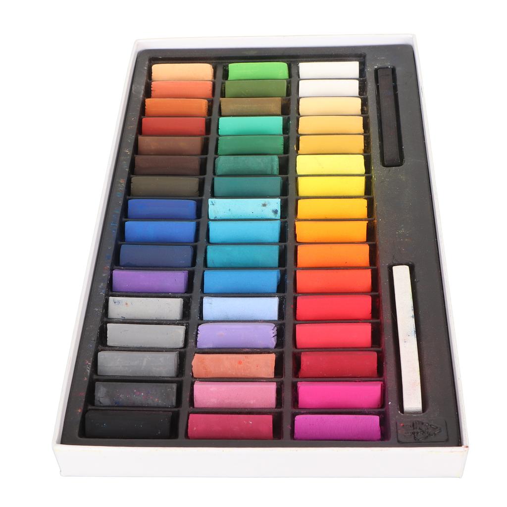 Мягкие пастельные мелки 48 цветов, устойчивые к выцветанию, мягкие сухие пастельные мелки для поделок, проектов, рисования, смешивания
