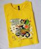 Messer Chups BAnd Хлопок Желтая Футболка Унисекс Концертная S до 5XL MQ498 Футболка Унисекс