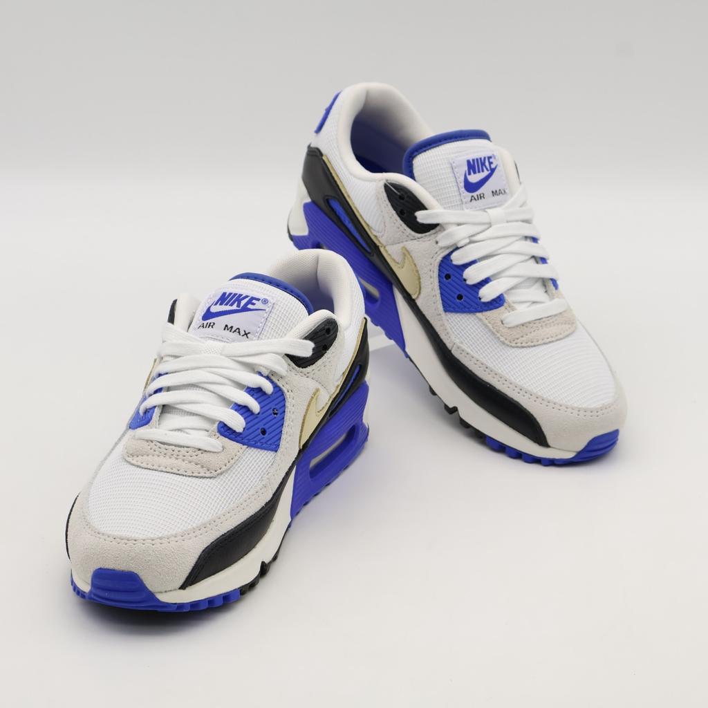 HF3449-100 Nike Air Max 90 PRM Белый Гоночный Синий (Мужской)