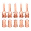 5Pcs 420132 Electrodes 5Pcs 420134 Nozzles Brass Cutting Nozzle Electrode Set for PMX 30AIR Plasma