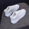 Поднять нижнюю Белые туфли Новые универсальные повседневные туфли Классические студенческие туфли для сноуборда